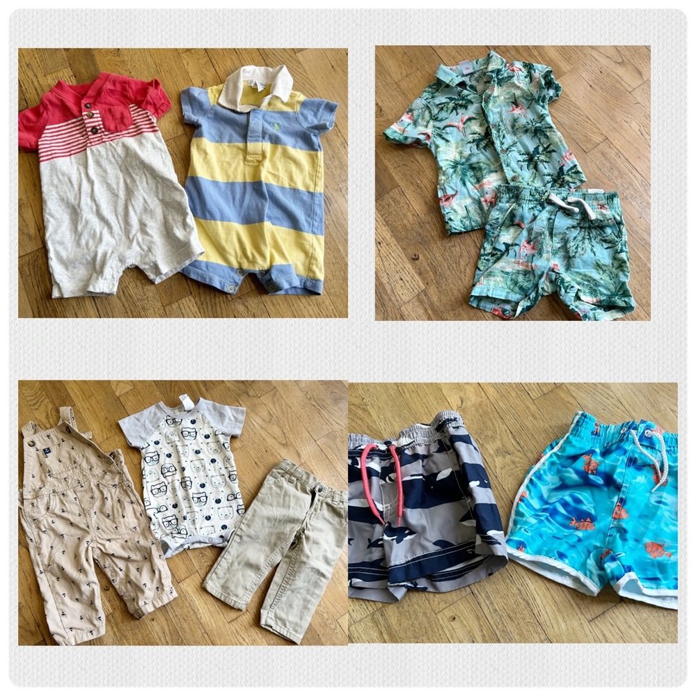 Infant Boy 6-9mo 22pc clothing bundle